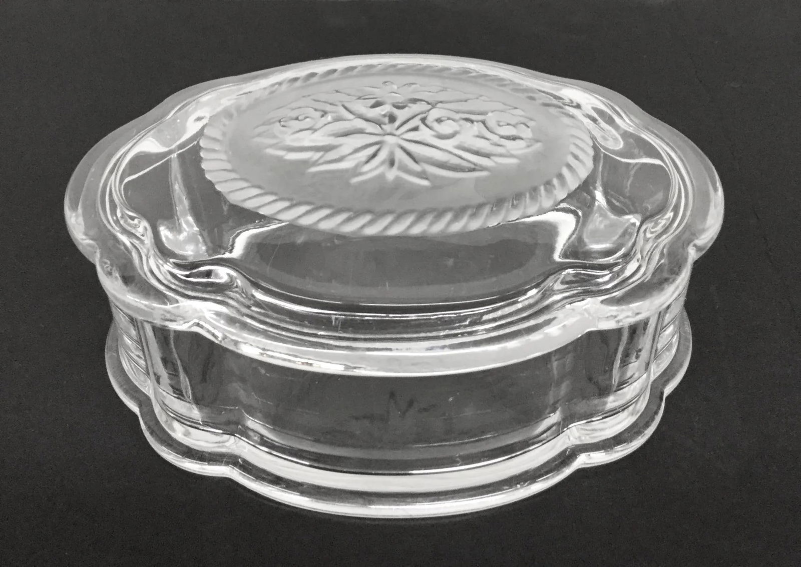 Crystal Covered Trinket Dish - 11