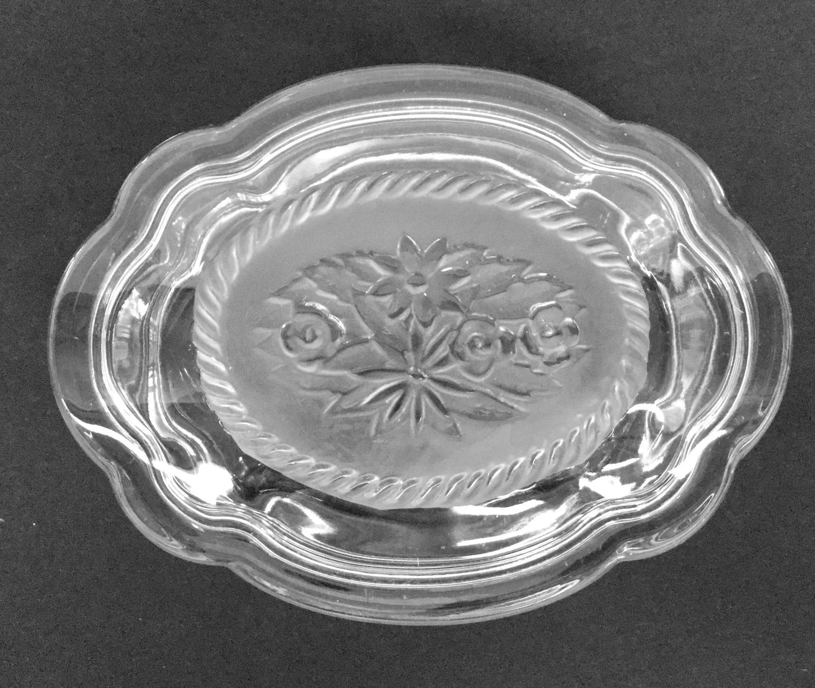 Crystal Covered Trinket Dish - 2