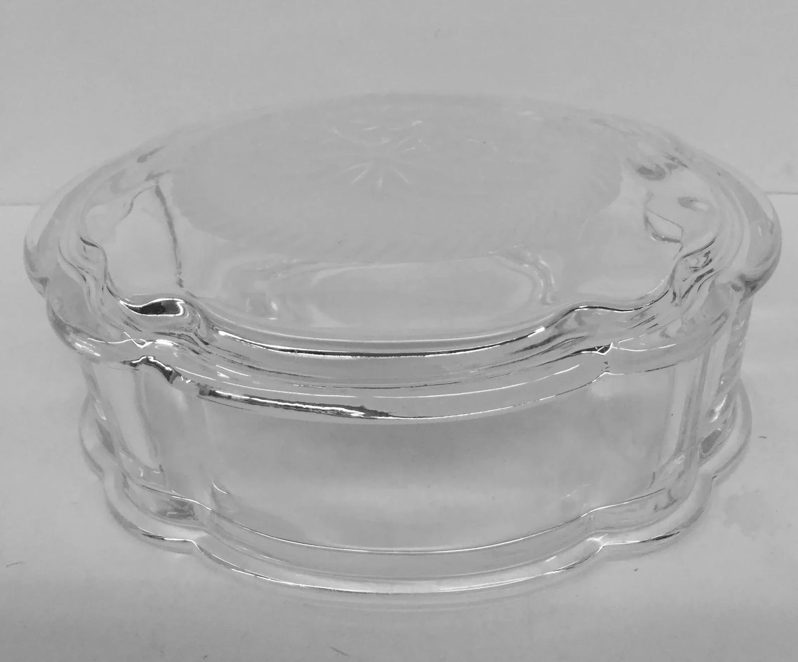 Crystal Covered Trinket Dish - 6