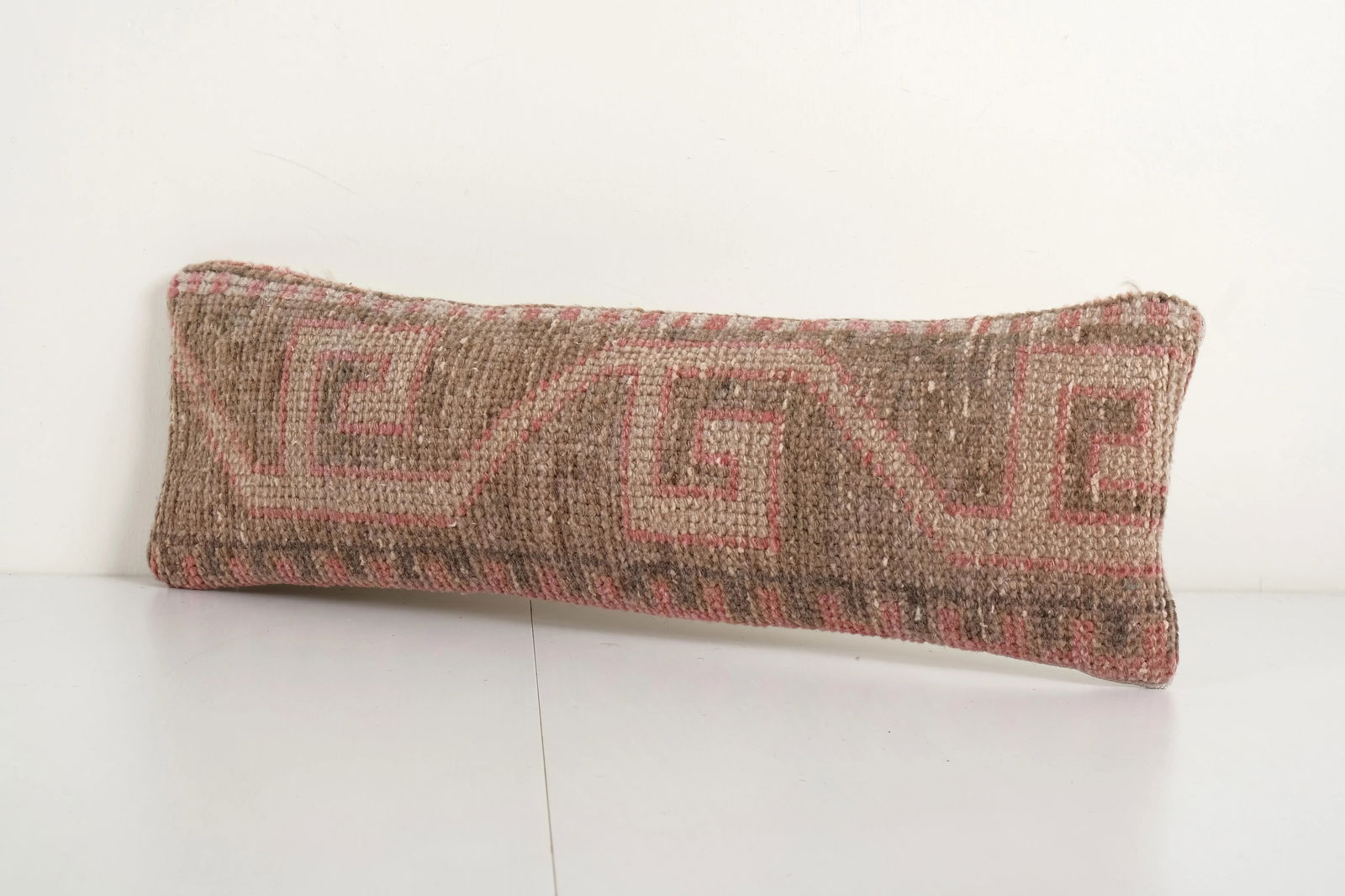 Turkish Brown Rug Pillow Cover - 2