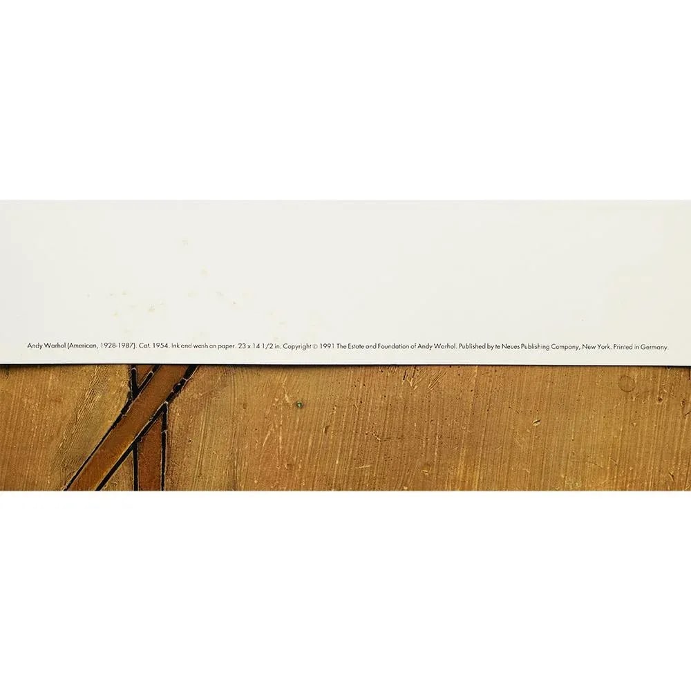 1993 the Andy Warhol Foundation Lithograph After Andy Warhol "Cat" - 4