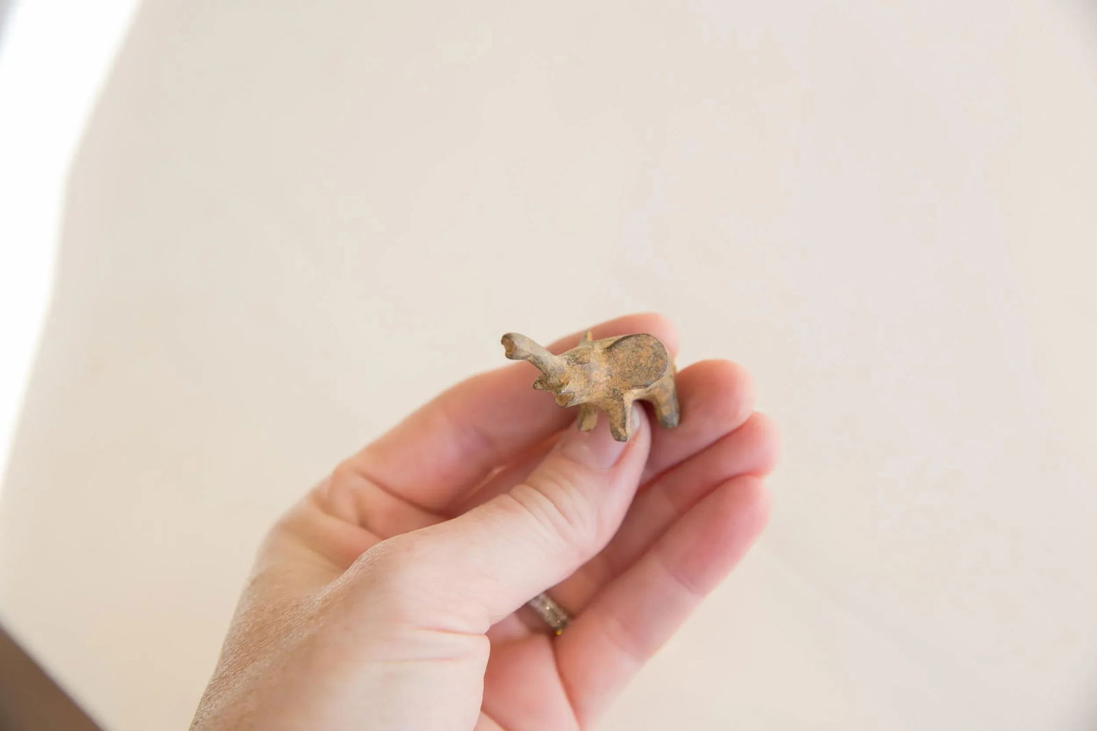 Vintage African Mini Elephant - 4