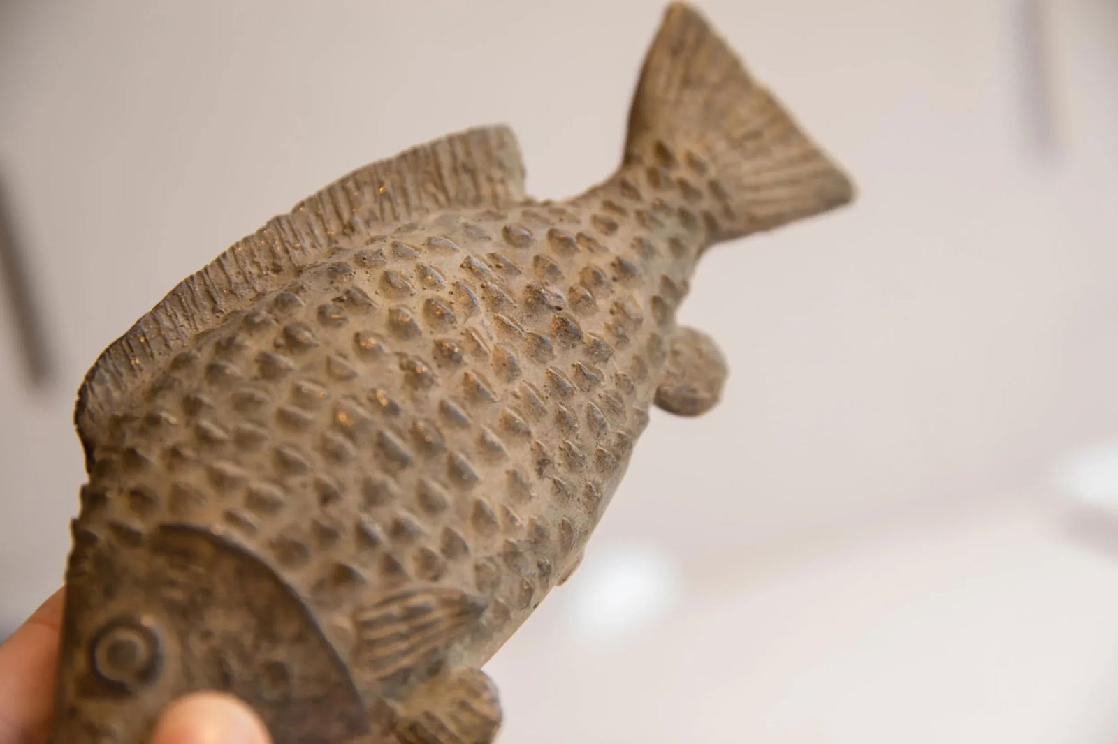 Vintage African Fish Sculpture - 3