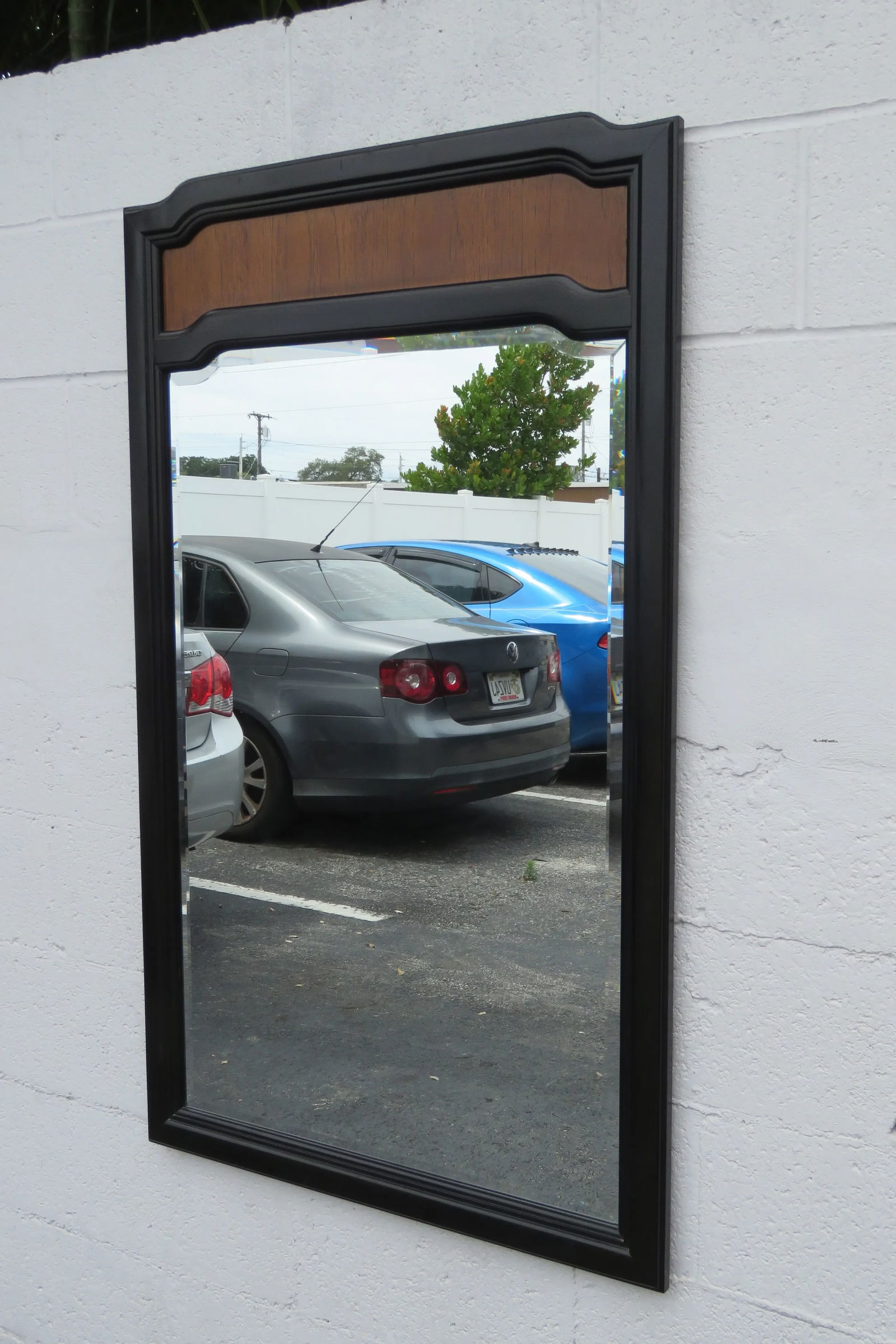 Thomasville Hollywood Regency Vanity Dresser Bathroom Wall Mirror - 2