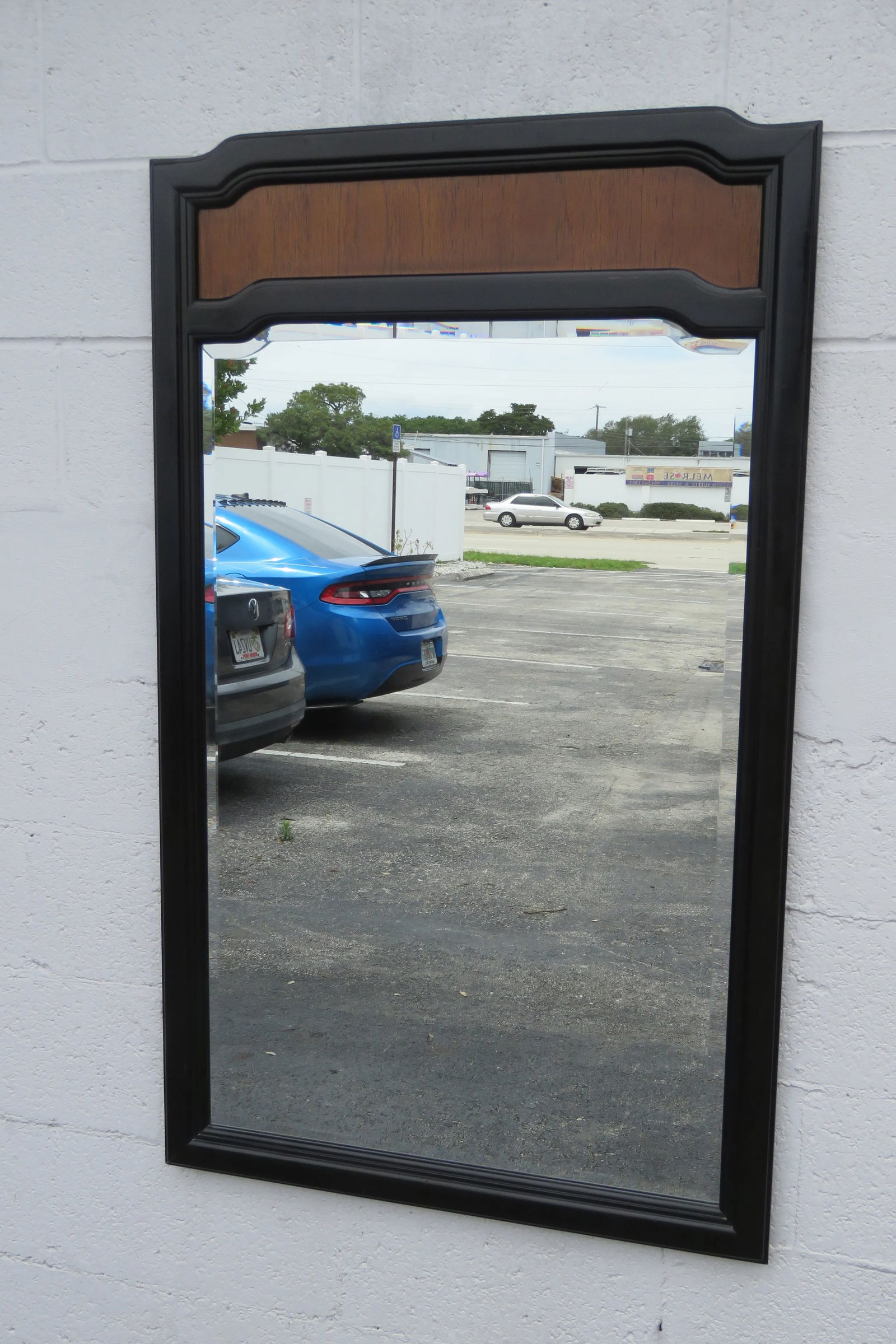 Thomasville Hollywood Regency Vanity Dresser Bathroom Wall Mirror - 6