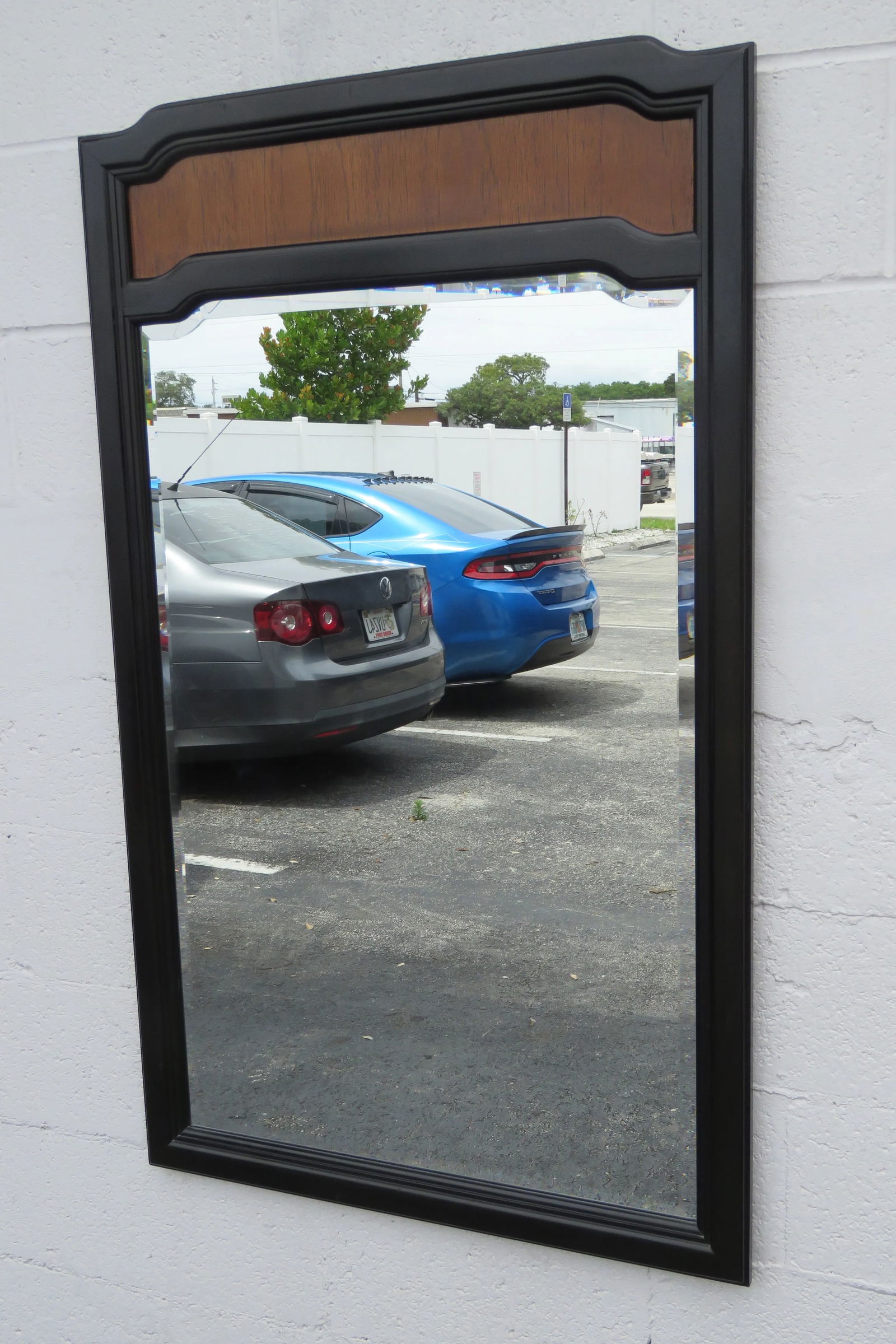 Thomasville Hollywood Regency Vanity Dresser Bathroom Wall Mirror - 8