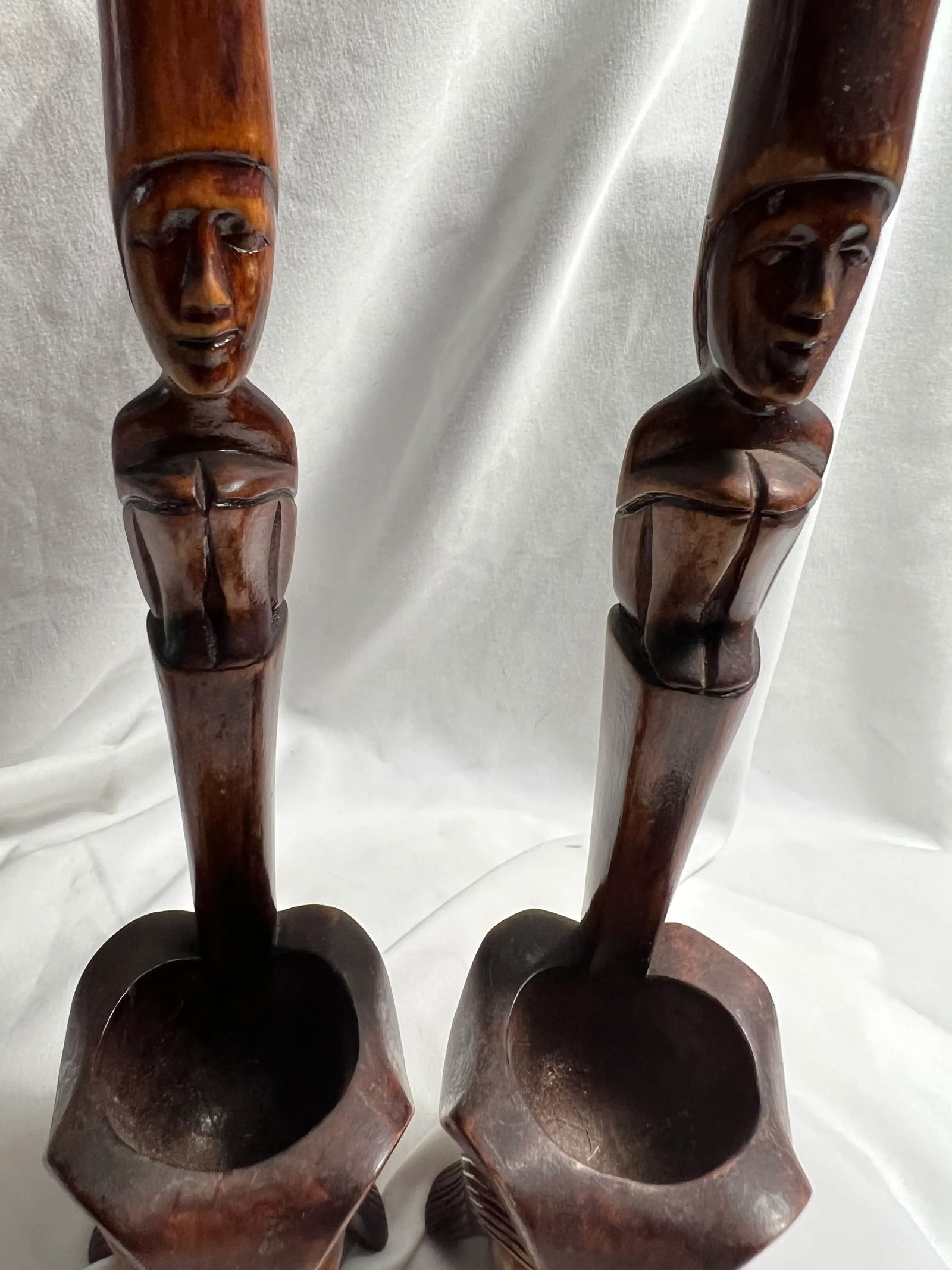 Vintage Tribal Offering Bowls a Pair - 10