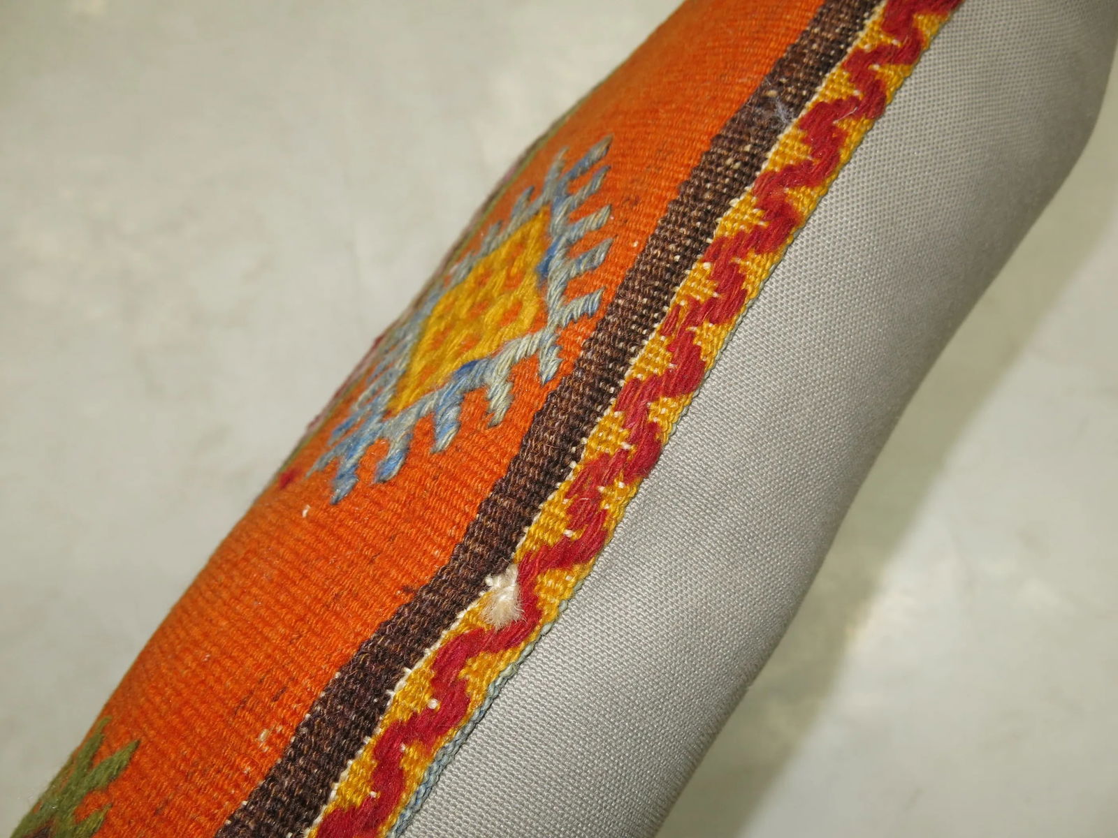 Large Vintage Kilim Pillow - 2