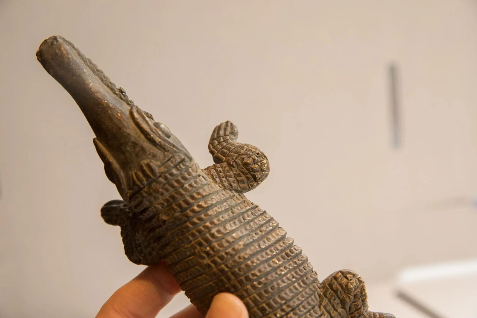 Vintage African Crocodile Sculpture - 6