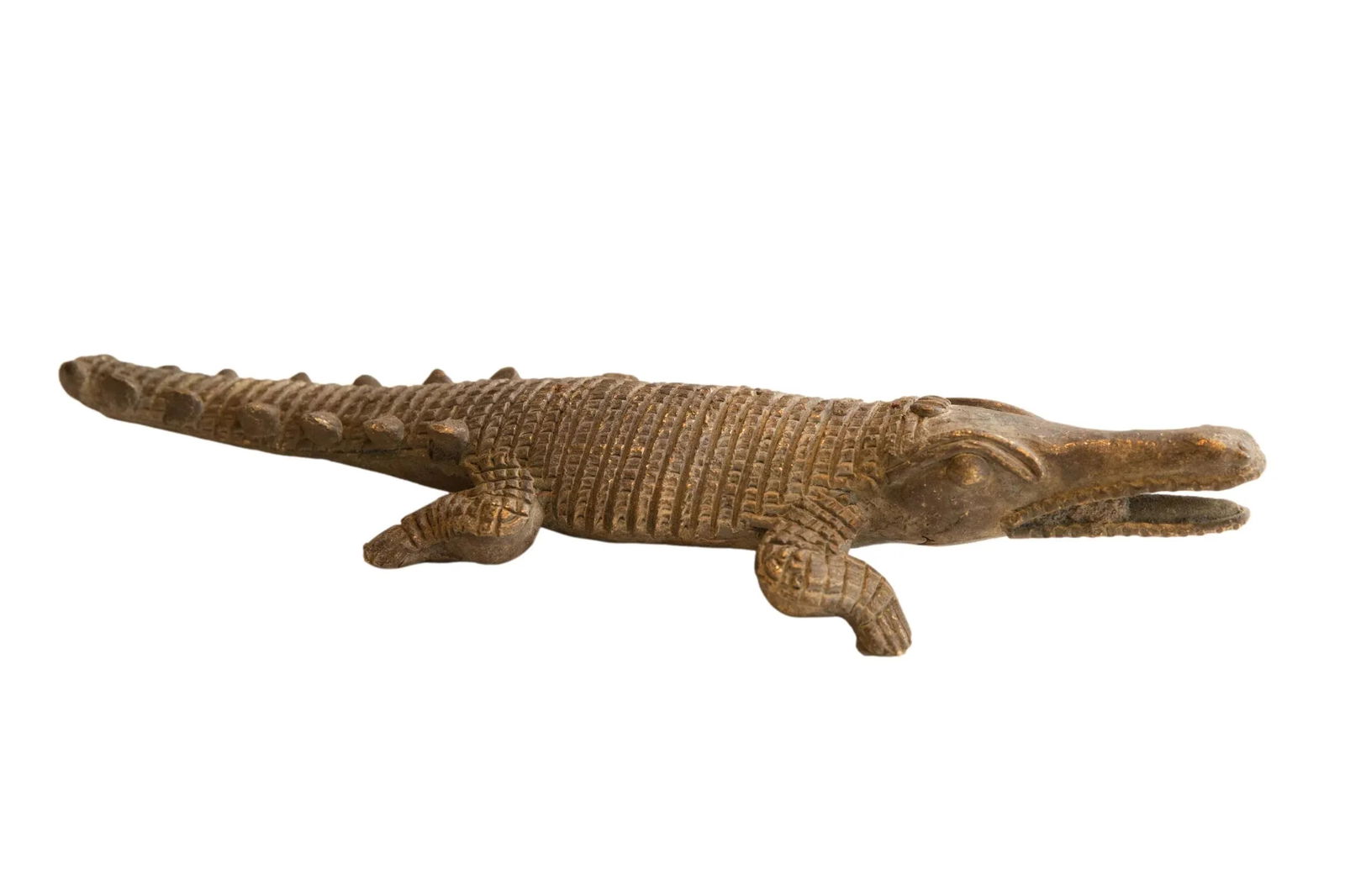 Vintage African Crocodile Sculpture - 8