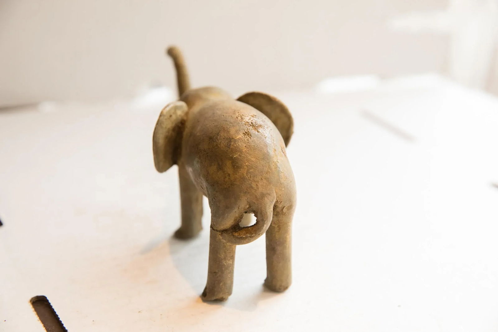 Vintage African Elephant Sculpture - 5