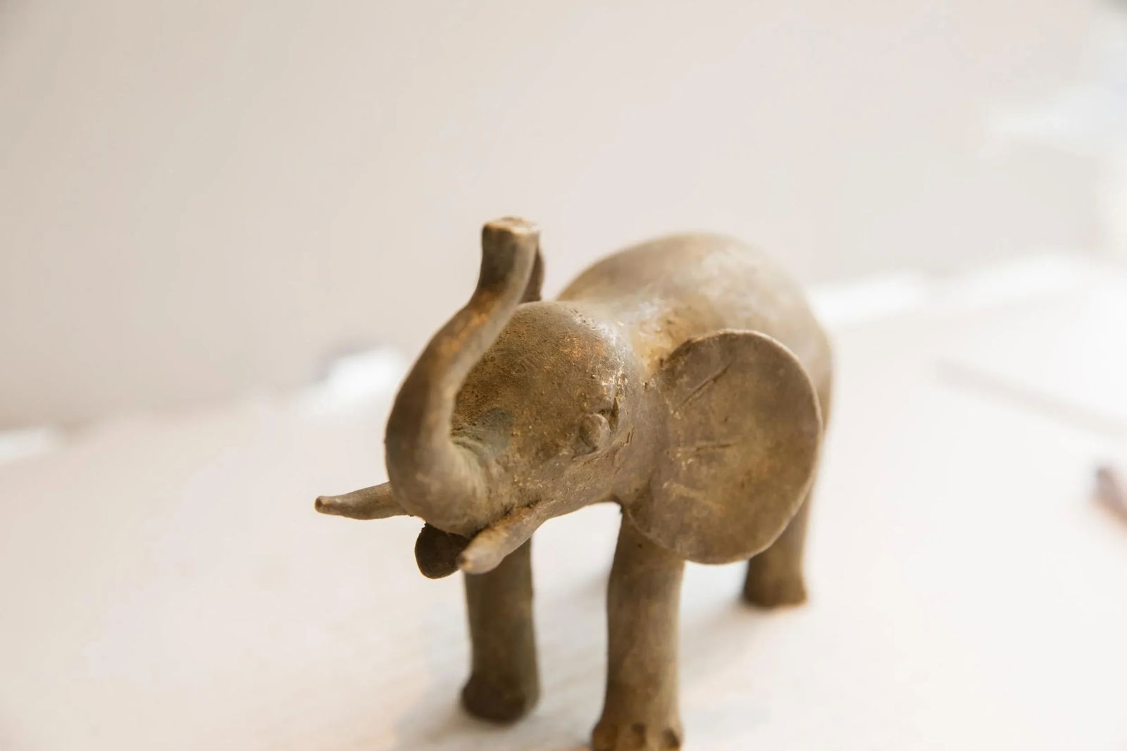 Vintage African Elephant Sculpture - 2