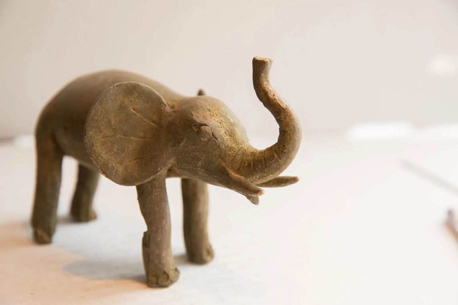 Vintage African Elephant Sculpture - 5