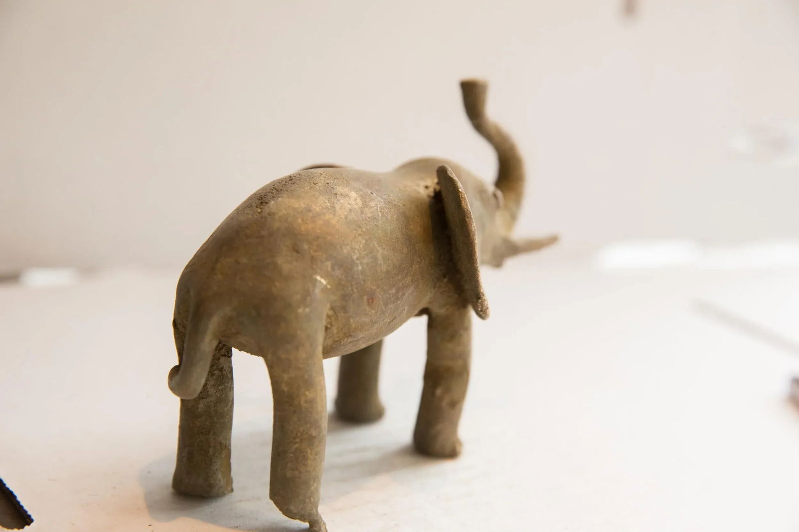 Vintage African Elephant Sculpture - 7
