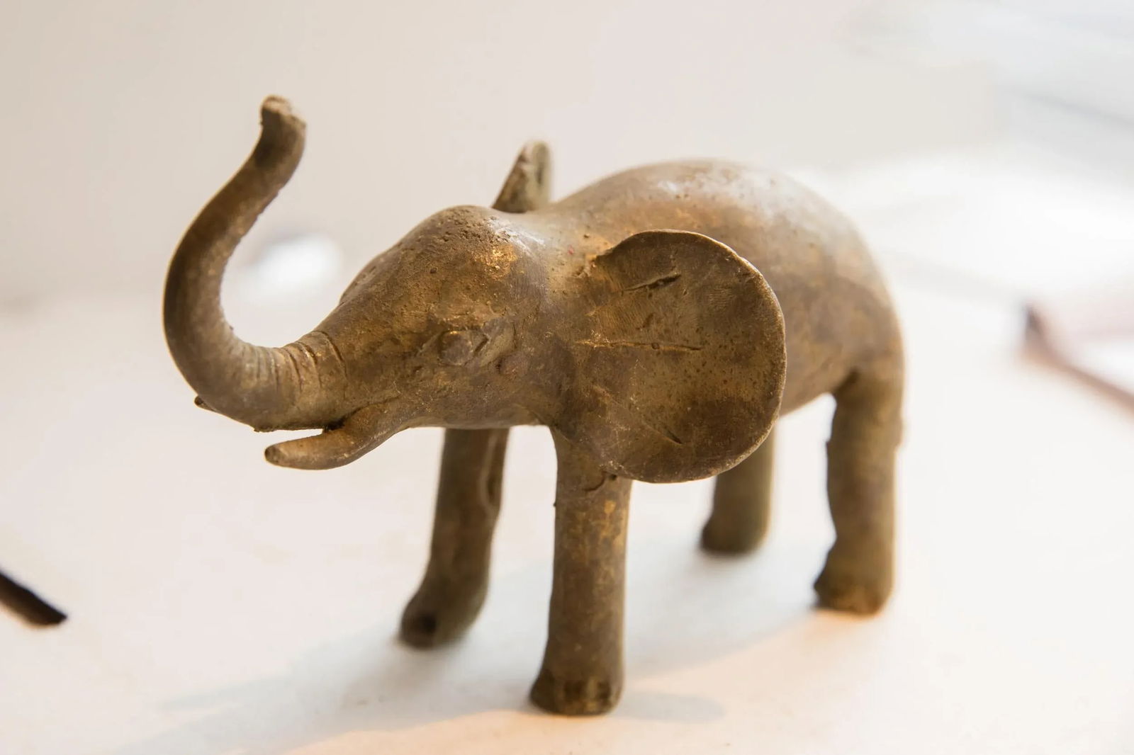 Vintage African Elephant Sculpture - 2