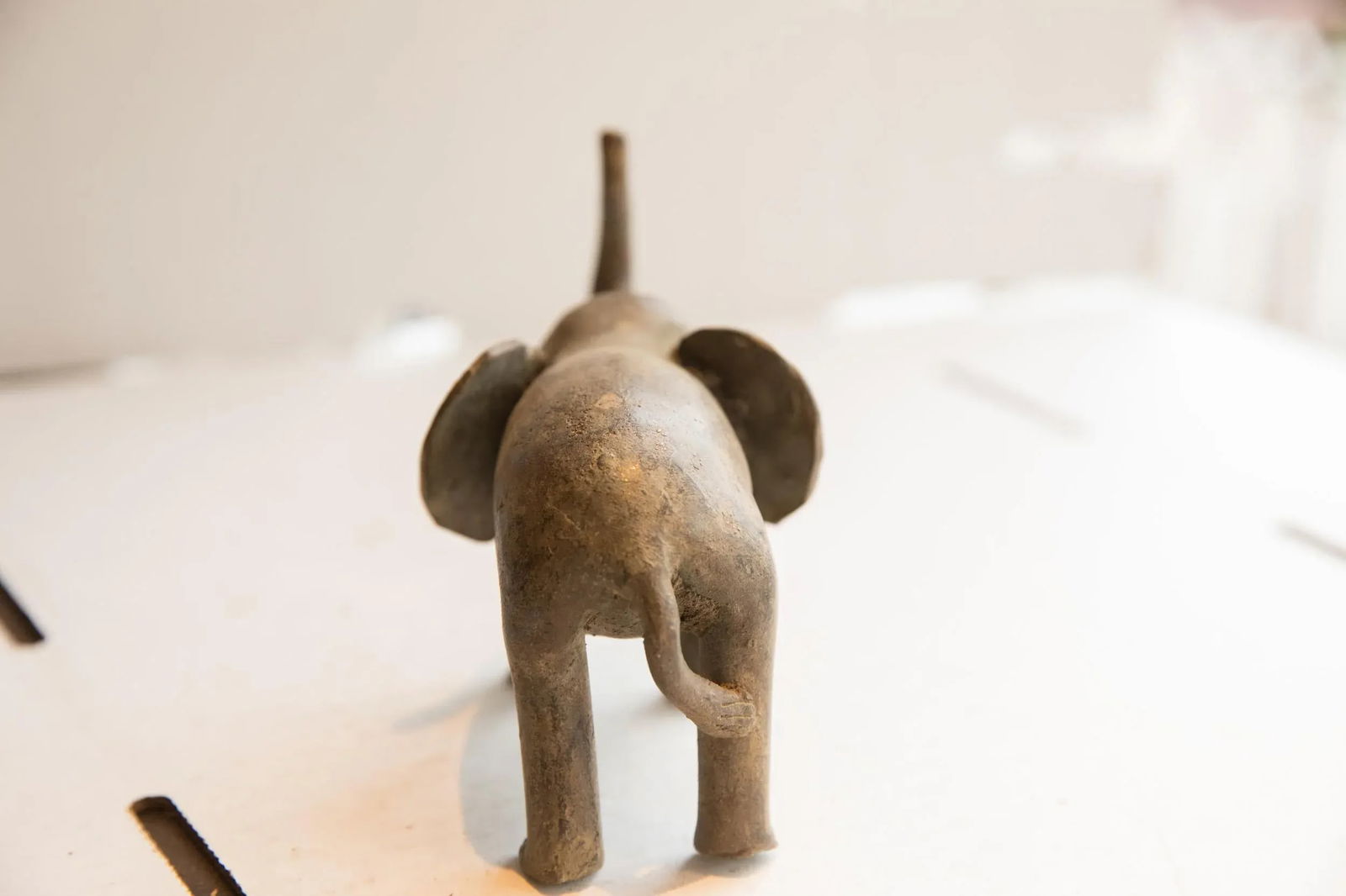 Vintage African Elephant Sculpture - 4