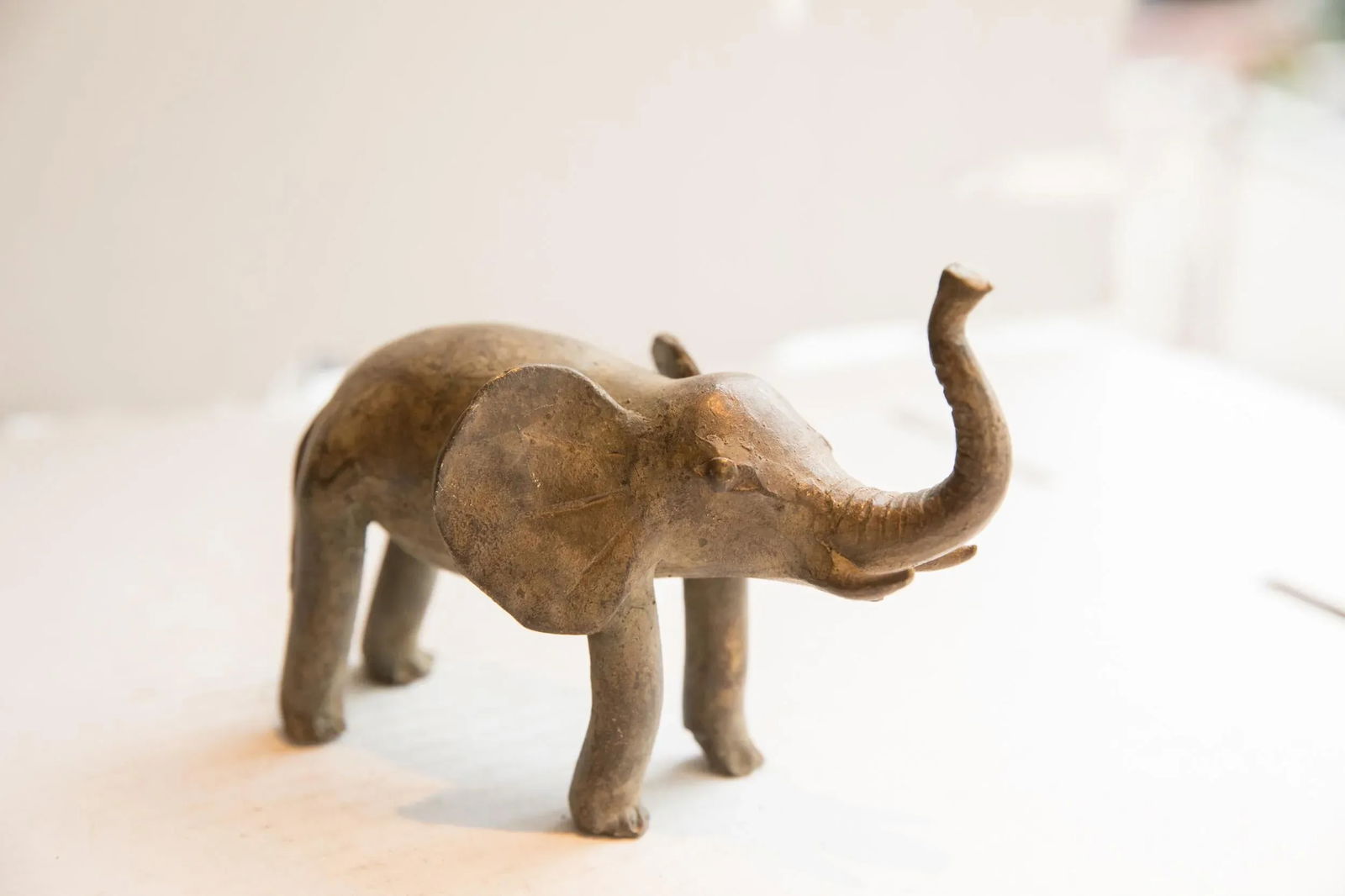 Vintage African Elephant Sculpture - 5
