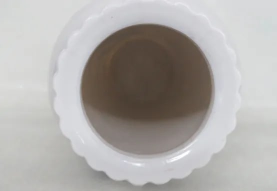 Anchor Hocking Blue Birds Cherry Blossoms Milk Glass Vase - 8