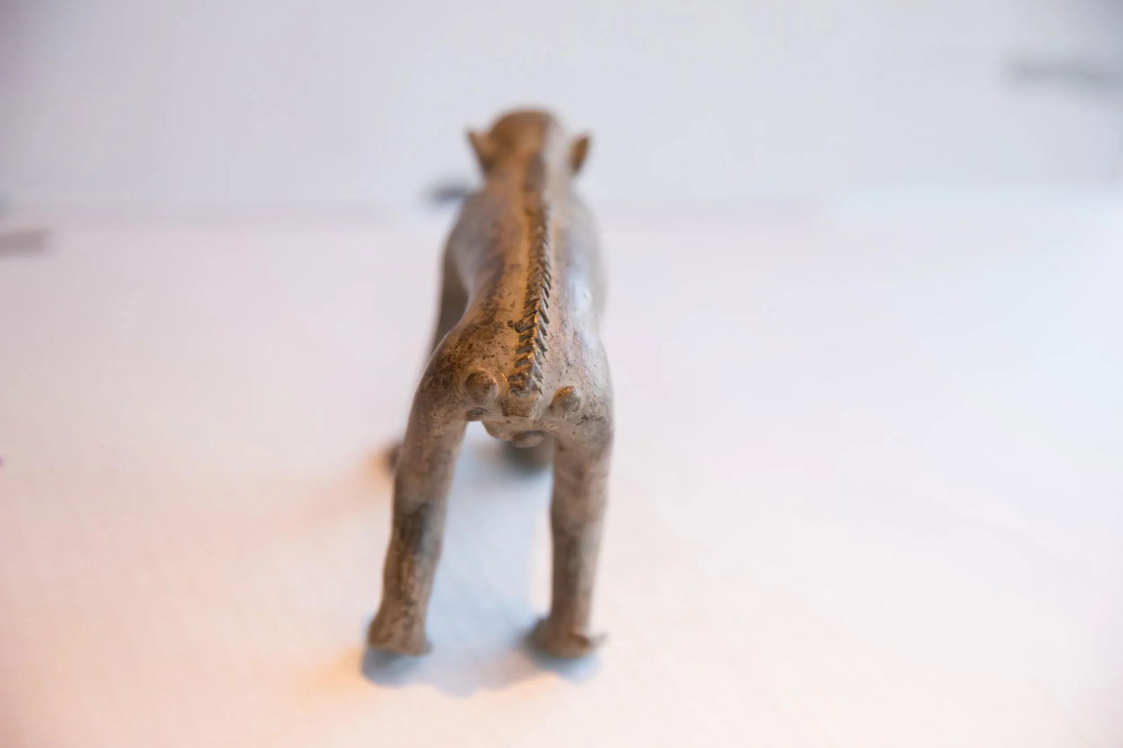 Vintage African Monkey Holding Banana Figurine - 6