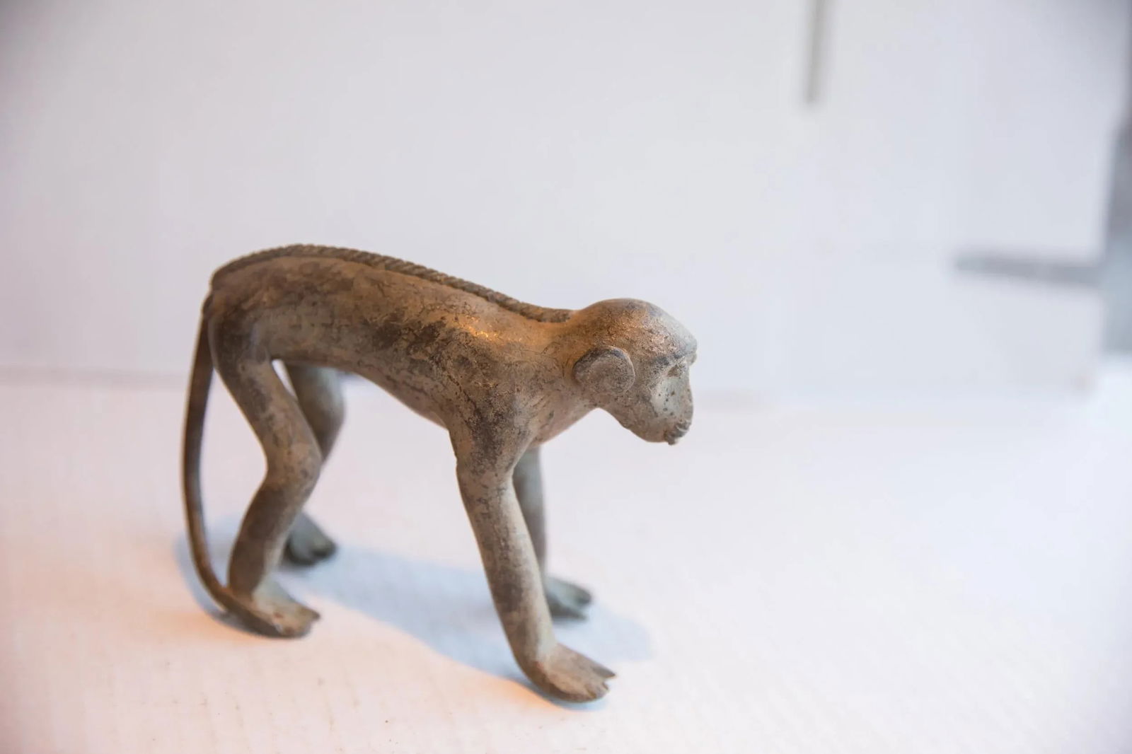 Vintage African Monkey Figurine - 3