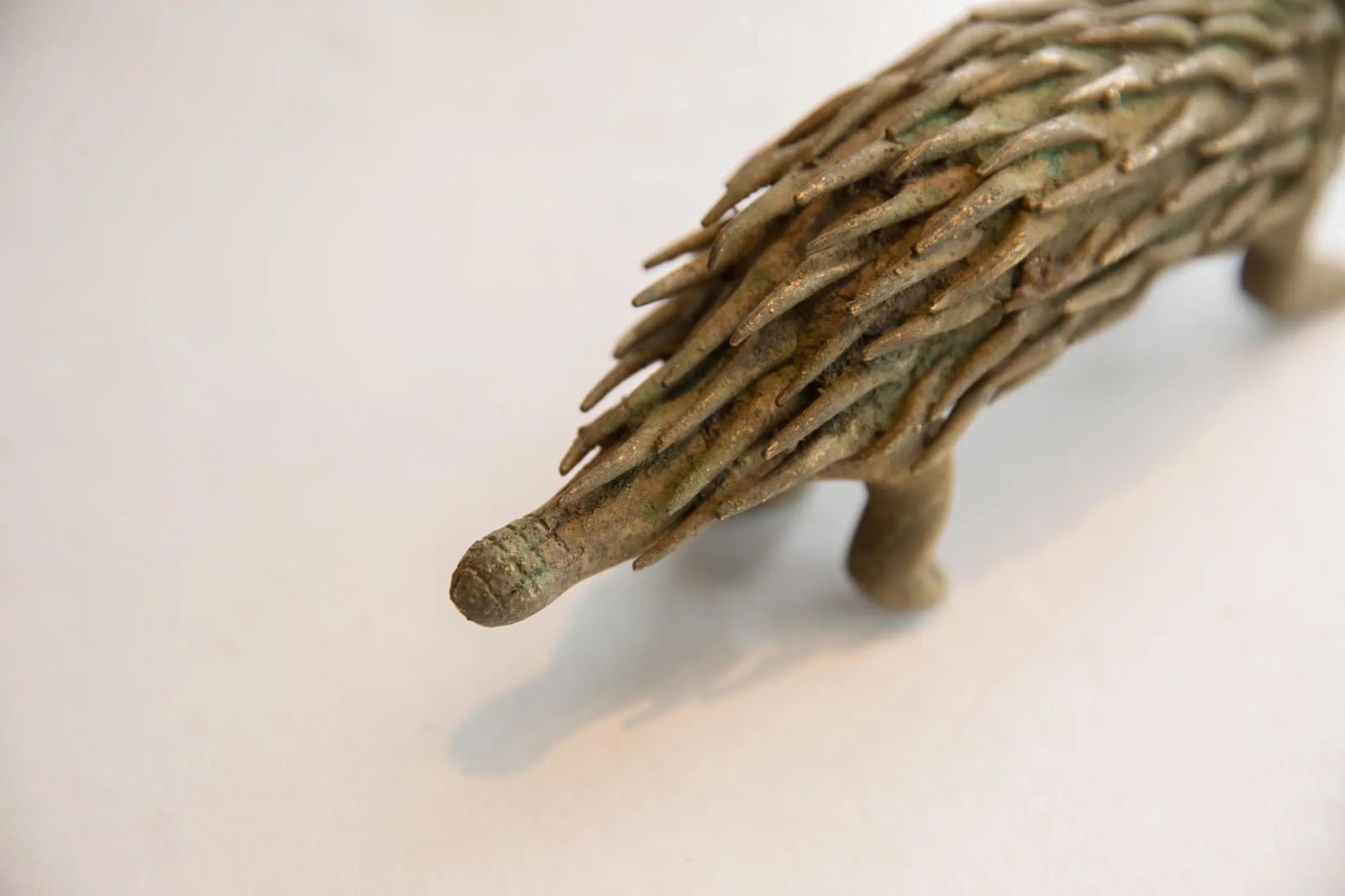 Vintage African Porcupine Sculpture - 2