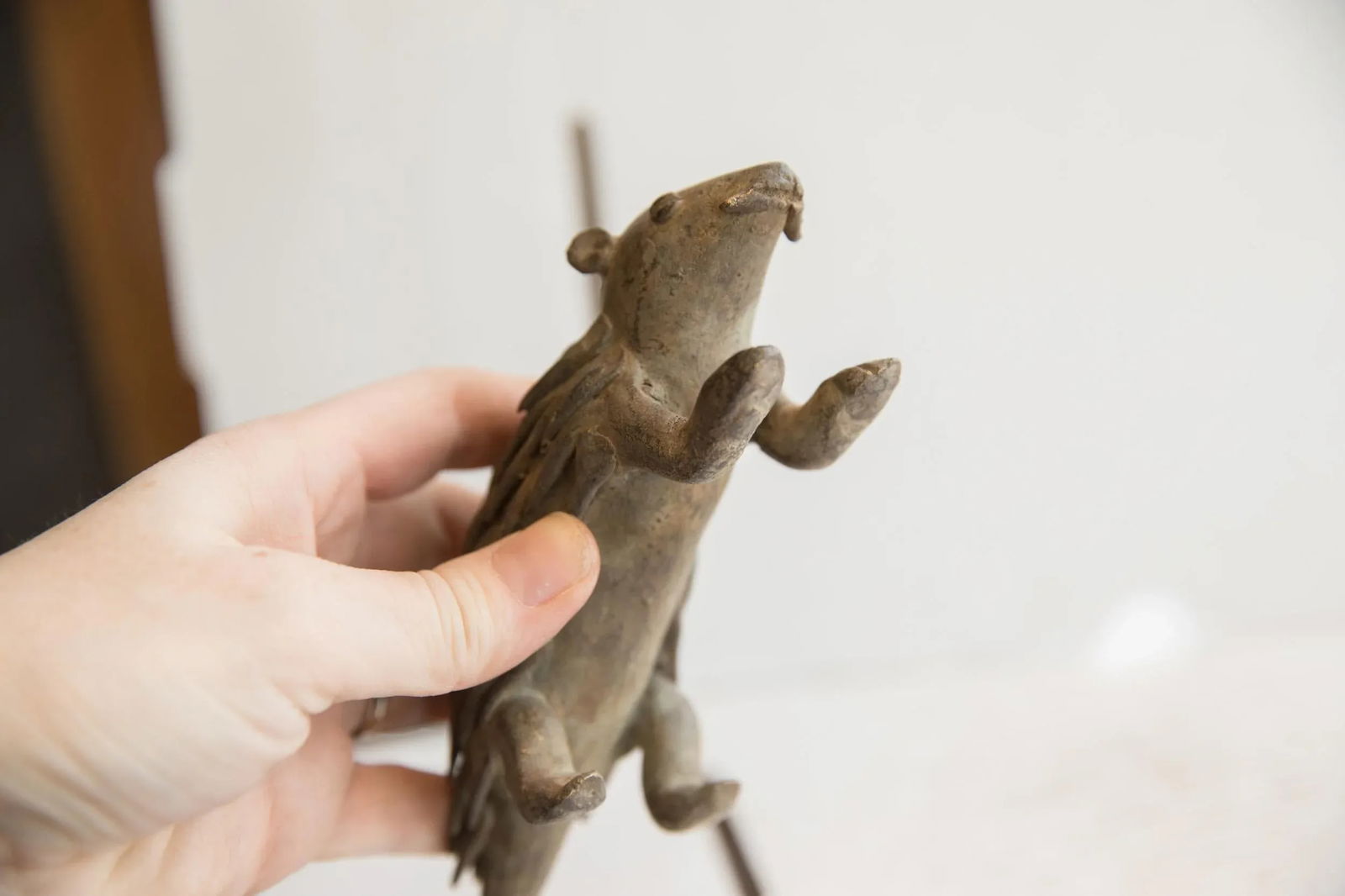 Vintage African Porcupine Sculpture - 6