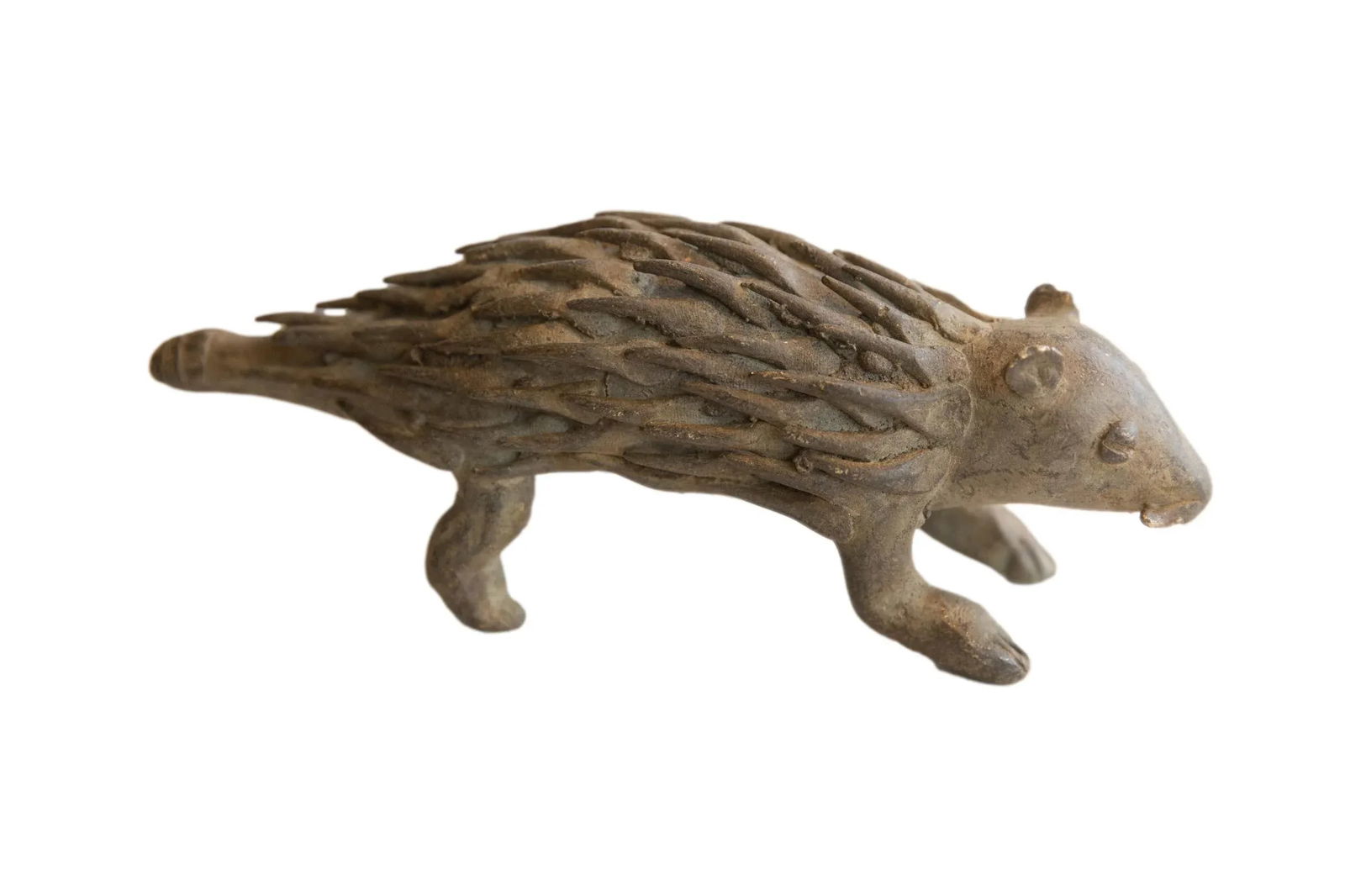Vintage African Porcupine Sculpture - 9