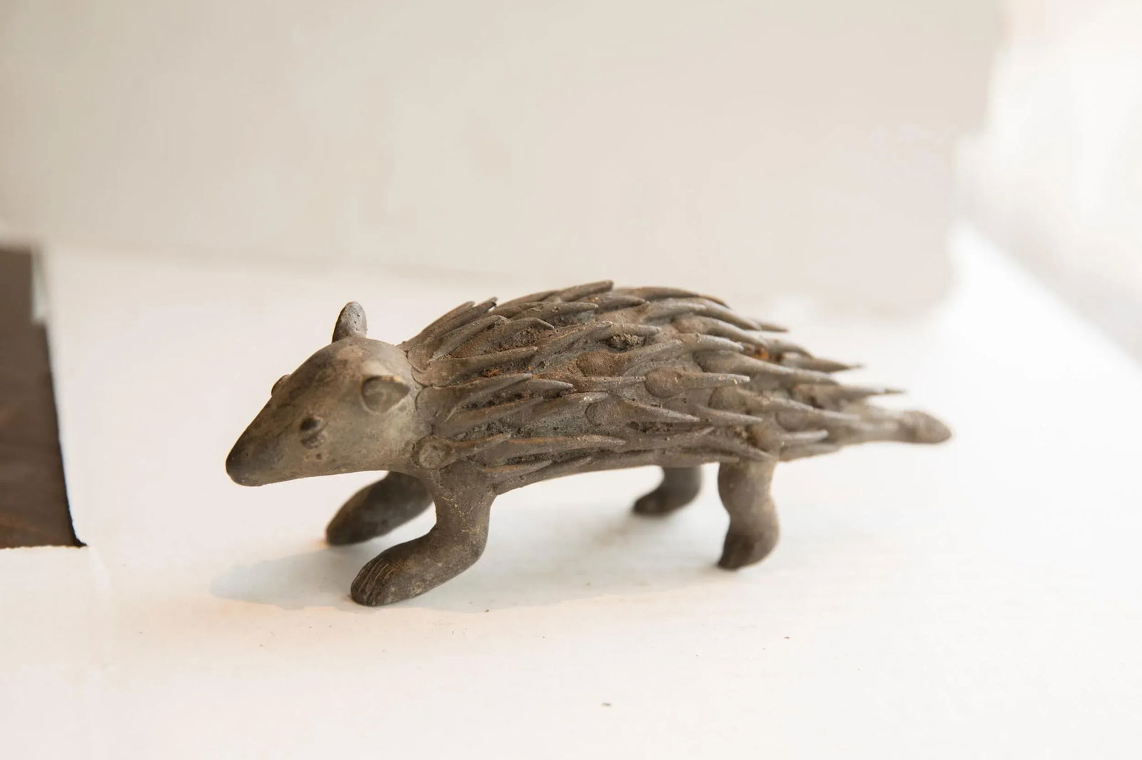 Vintage African Porcupine Sculpture - 5