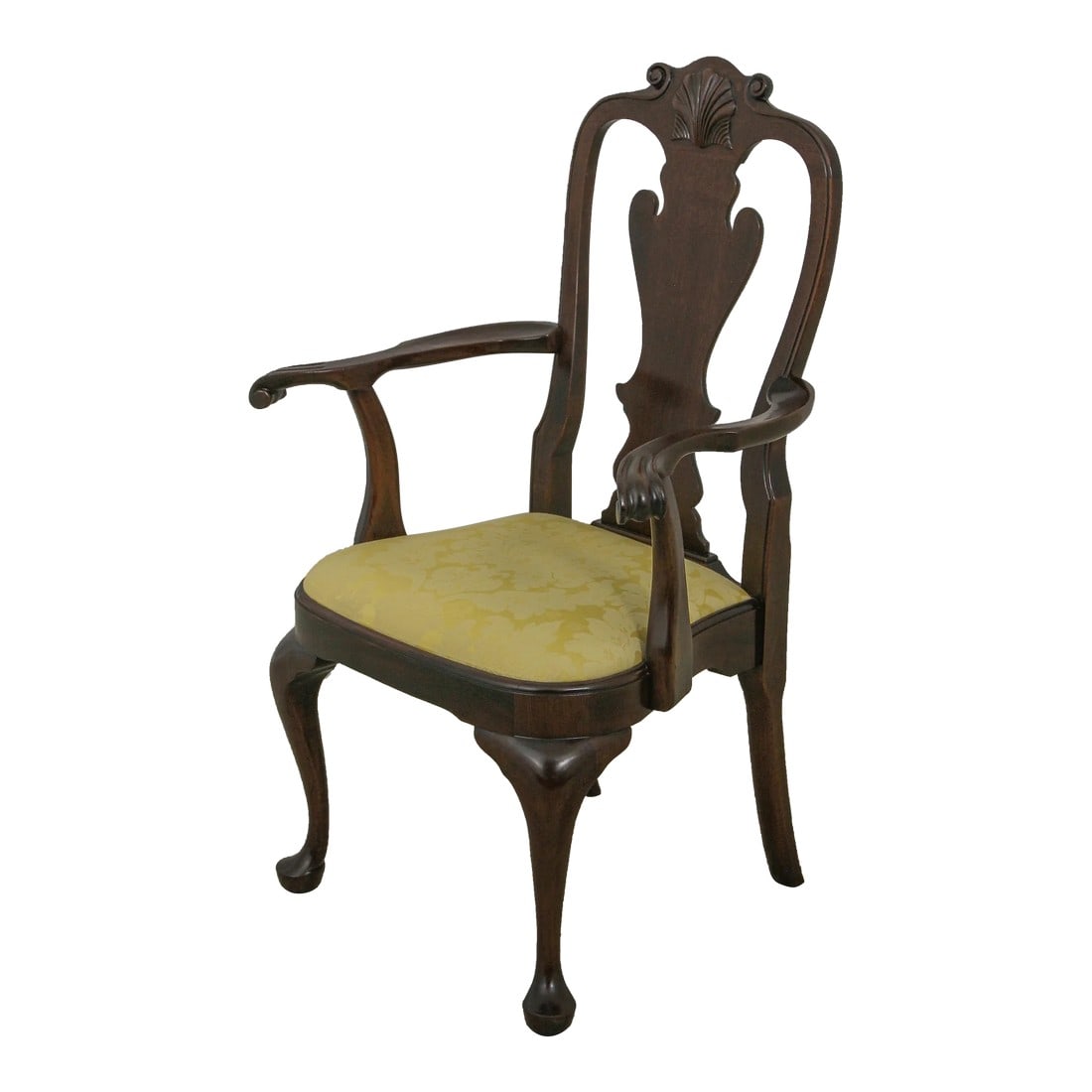 Stickley Queen Anne Mahogany Armchair (1 of 13)