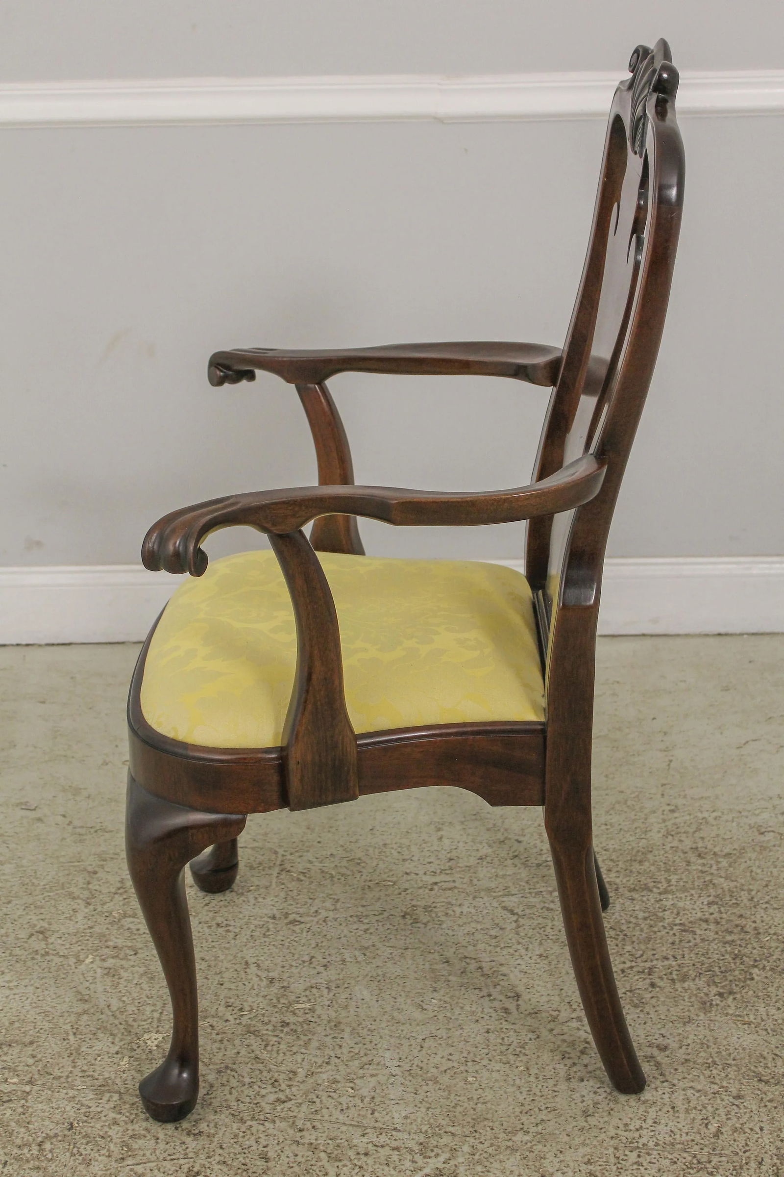 Stickley Queen Anne Mahogany Armchair - 3