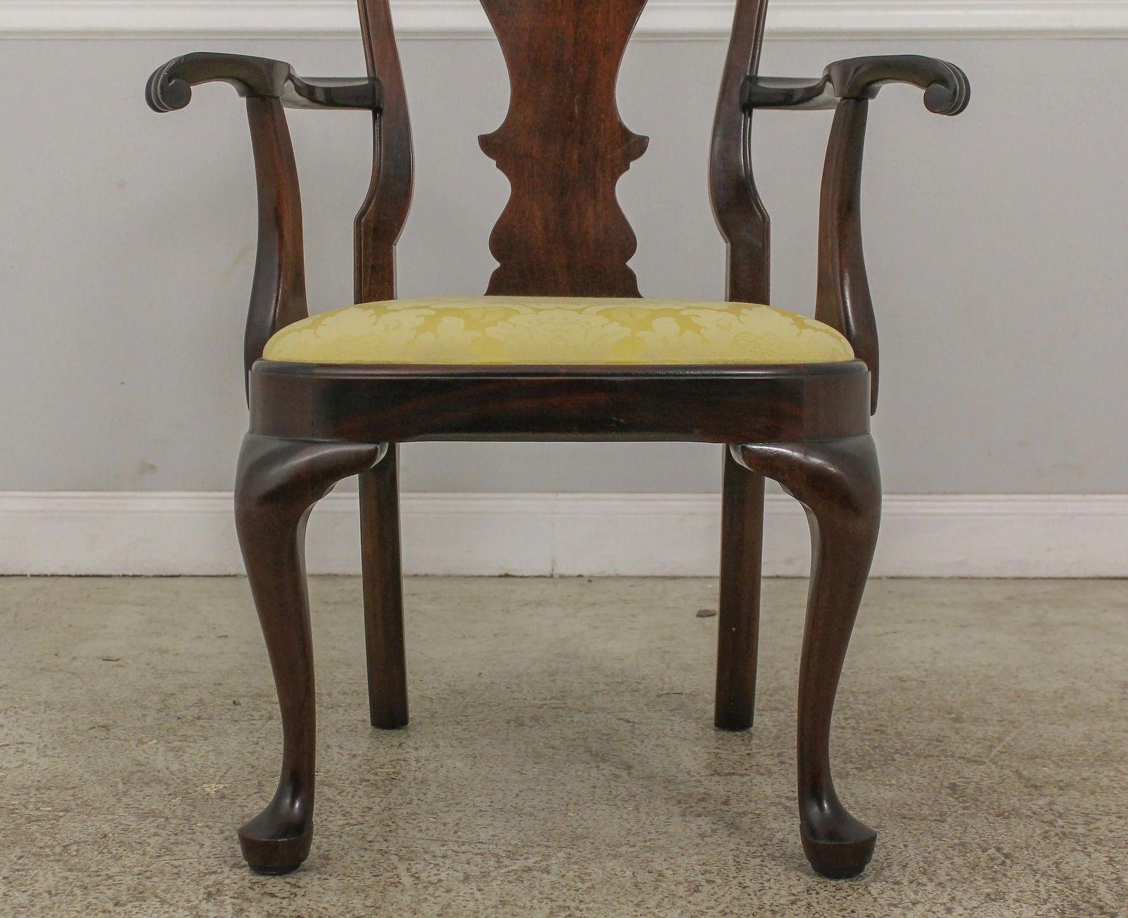 Stickley Queen Anne Mahogany Armchair - 6