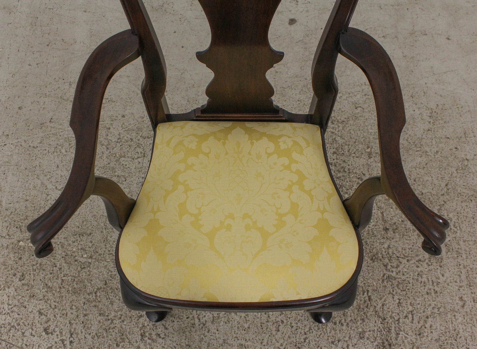 Stickley Queen Anne Mahogany Armchair - 8