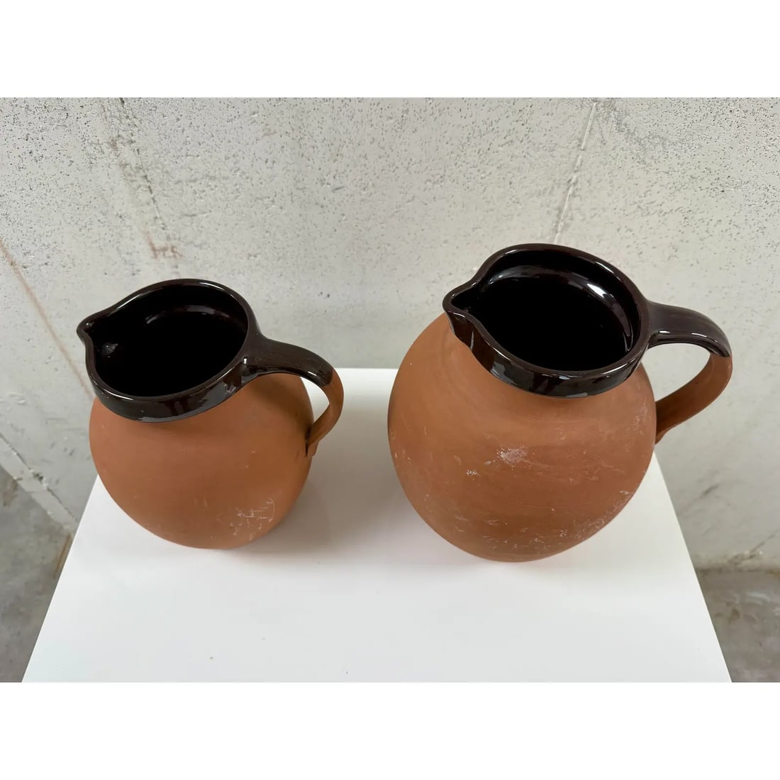 Royal Barum Ware Pitchers, Set of 2 - 4