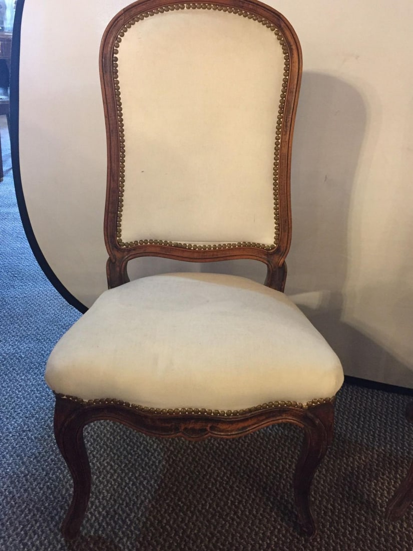 Pair of Louis XV Style Maison Jansen Attributed Boudoir/Slipper or Side Chairs - 10