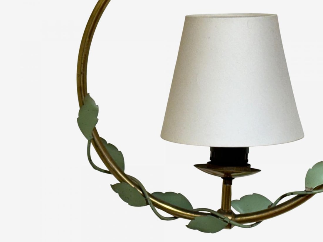 Nybro Armaturfabrik, Swedish Modern, Brass, Metal, Pendant Light, Sweden, 1950s - 5