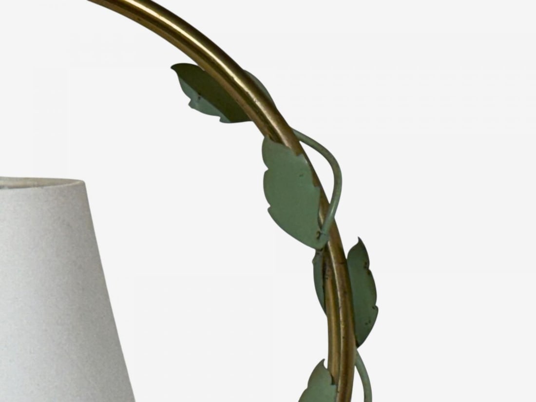 Nybro Armaturfabrik, Swedish Modern, Brass, Metal, Pendant Light, Sweden, 1950s - 9