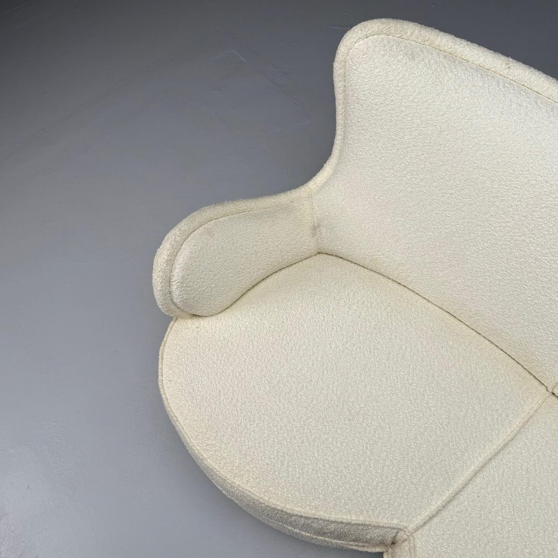 Osvaldo Borsani Attribution, Heart Sofa, Italian Mid-Century Modern, 1950s - 8