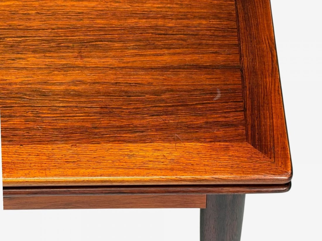 Danish Modern, Rosewood, Expandable Dining Table, Denmark, 1960s - 11