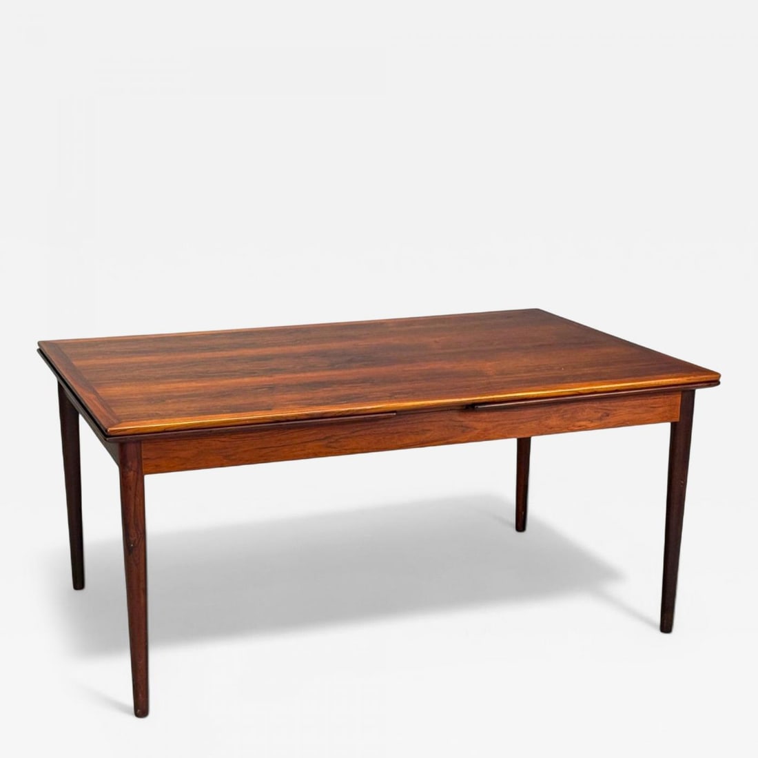 Danish Modern, Rosewood, Expandable Dining Table, Denmark, 1960s (1 of 12)