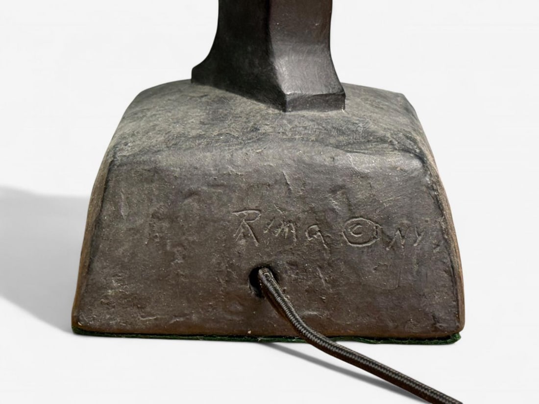 Rima, Mid-Century Modern, Bronze, Sculptural Table Lamps, USA, 1960s - 10