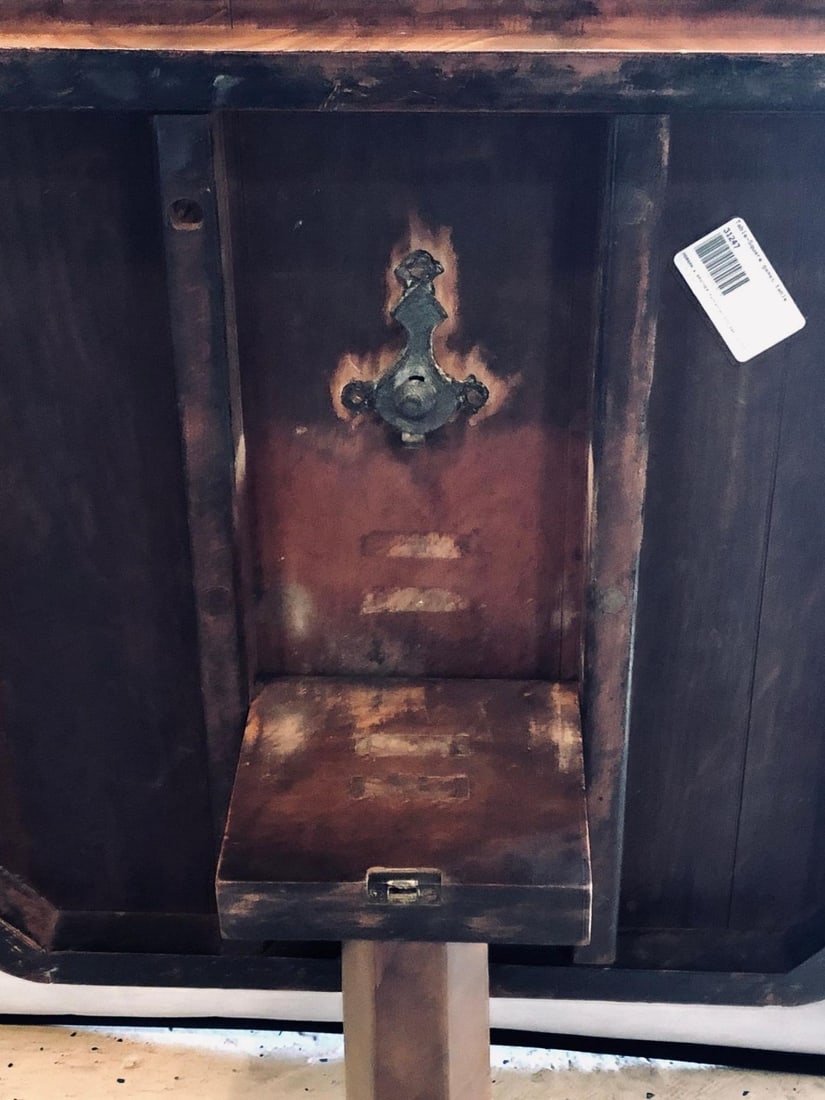 19th Century English Tilt-Top Game Checkerboard or Card Table - 11