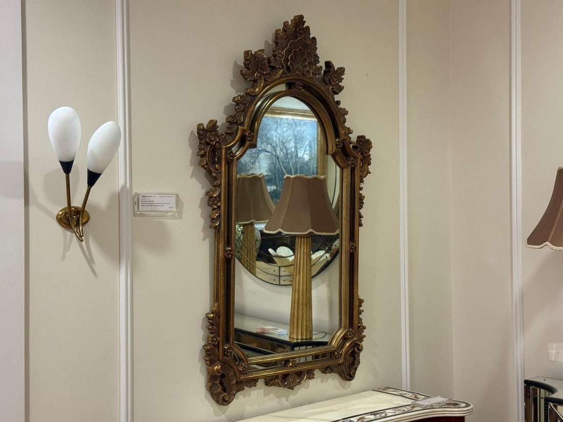 Continental, Giltwood, Arched Wall Mirrors, USA, 20th c. - 4