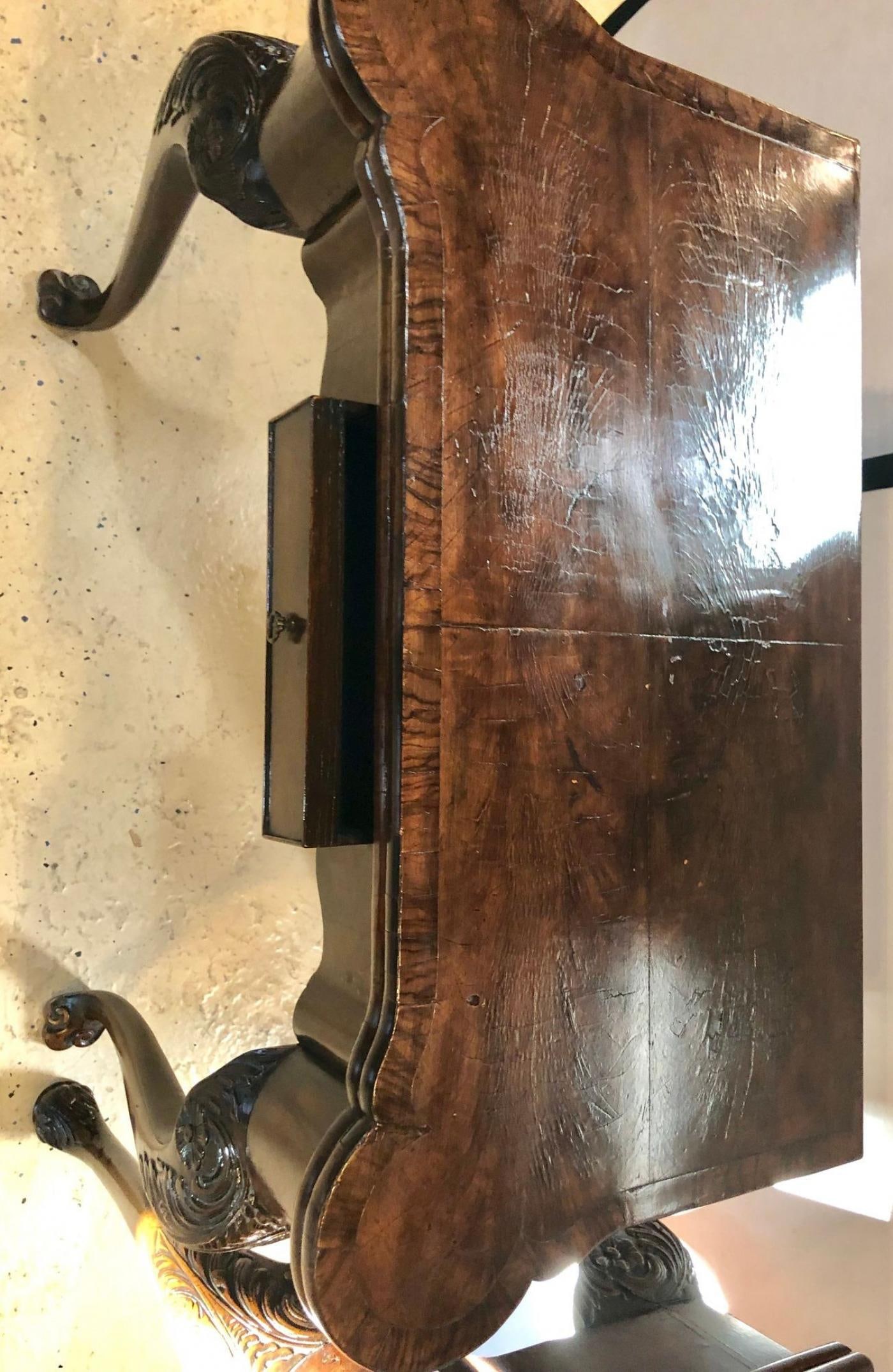 Pair of 18th-19th Century Georgian Compatible Card / Game or Flip Top Tables - 7