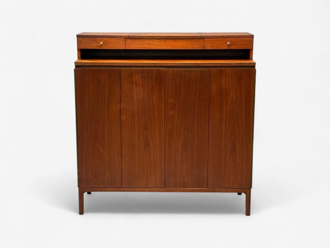 Paul McCobb, American Modern, Walnut, Highboy Dresser, USA, 1970s - 4