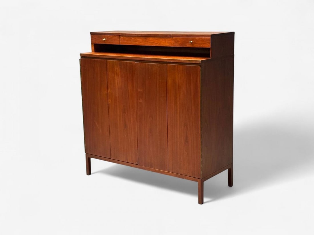 Paul McCobb, American Modern, Walnut, Highboy Dresser, USA, 1970s - 5