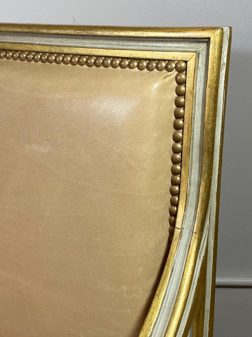 Set of Louis XVI Style Philippe Coudray Ateliers Dining or Conference Chairs - 4