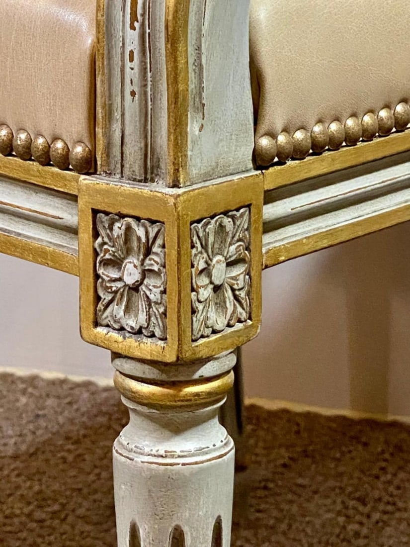 Set of Louis XVI Style Philippe Coudray Ateliers Dining or Conference Chairs - 6