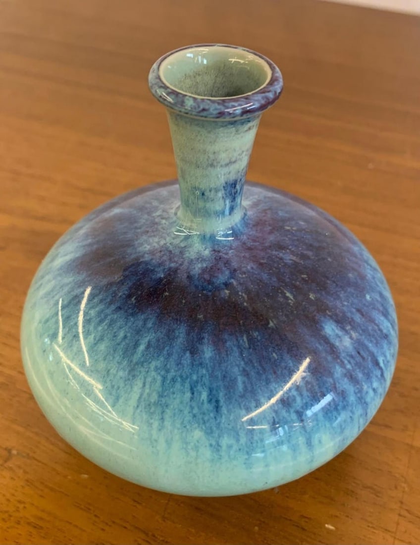 Swedish Mid-Century Modern Studio Stoneware by Berndt Friberg, Vase, Bowl - 7