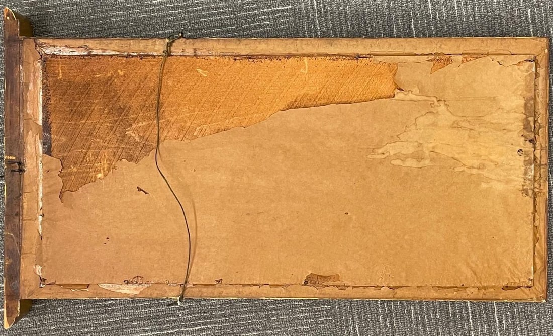 19th Century Federal Eglomise Wall or Table Mirror - 9