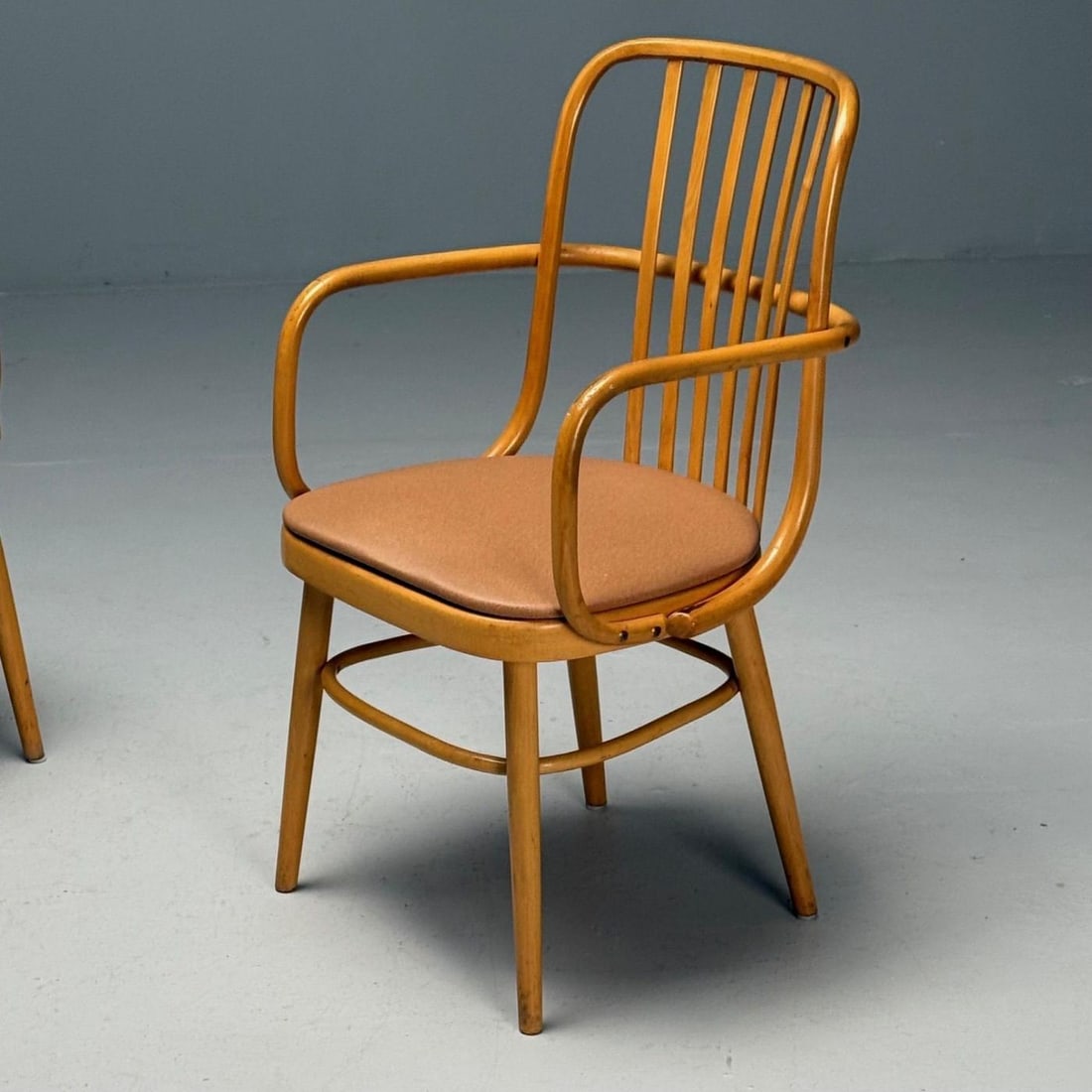 Josef Hoffmann, Ligna, Mid-Century Modern, Bistro Chairs, Czech Republic, 1970s - 10